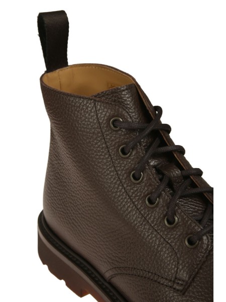 Scarpe Henderson Baracco Stivaletto Allacciato Ebano